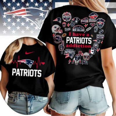New England Patriots | Premium NFL Heartbeat Fan Spirit 3D Shirt