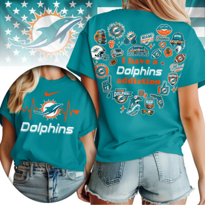 Miami Dolphins | Premium NFL Heartbeat Fan Spirit 3D Shirt