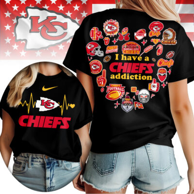 Kansas City Chiefs | Premium NFL Heartbeat Fan Spirit 3D Shirt