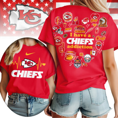 Kansas City Chiefs | Premium NFL Heartbeat Fan Spirit 3D Shirt
