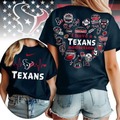 Houston Texans | Premium NFL Heartbeat Fan Spirit 3D Shirt
