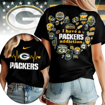 Green Bay Packers | Premium NFL Heartbeat Fan Spirit 3D Shirt