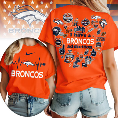 Denver Broncos | Premium NFL Heartbeat Fan Spirit 3D Shirt