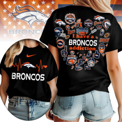 Denver Broncos | Premium NFL Heartbeat Fan Spirit 3D Shirt