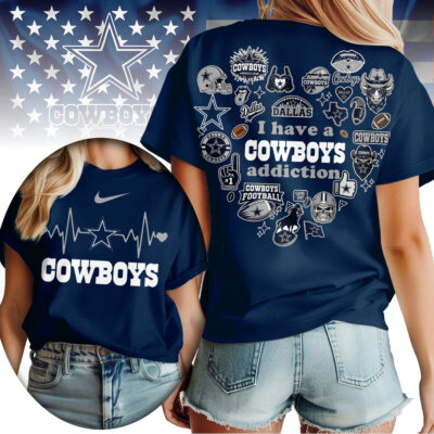 Dallas Cowboys | Premium NFL Heartbeat Fan Spirit 3D Shirt