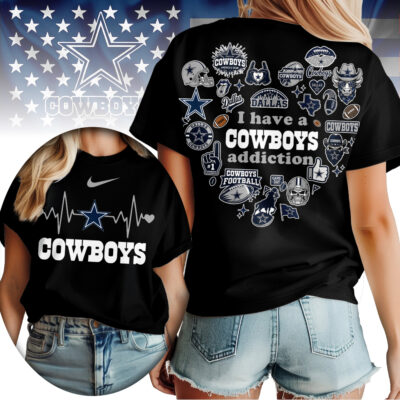 Dallas Cowboys | Premium NFL Heartbeat Fan Spirit 3D Shirt