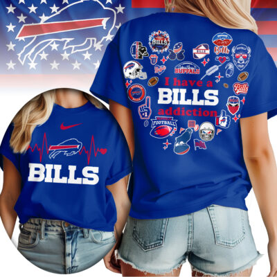 Buffalo Bills | Premium NFL Heartbeat Fan Spirit 3D Shirt