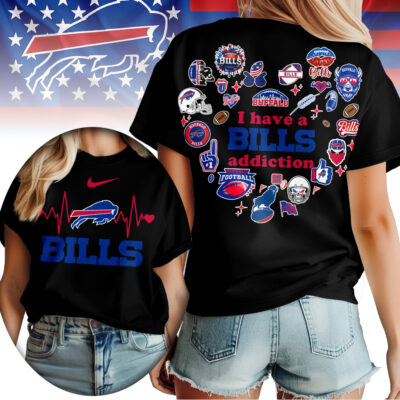 Buffalo Bills | Premium NFL Heartbeat Fan Spirit 3D Shirt