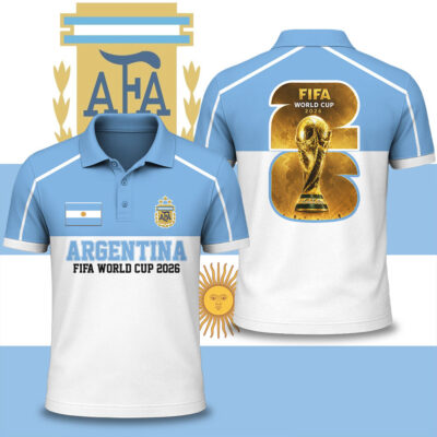 Argentina | Premium WC26 National Pride Edition Polo NTH1 - 3XL