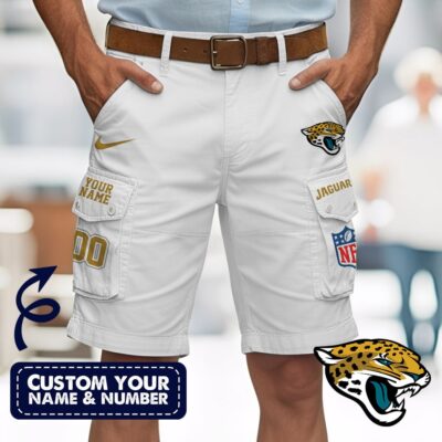 Jacksonville Jaguars | Premium NFL Custom Short With Square Pocket