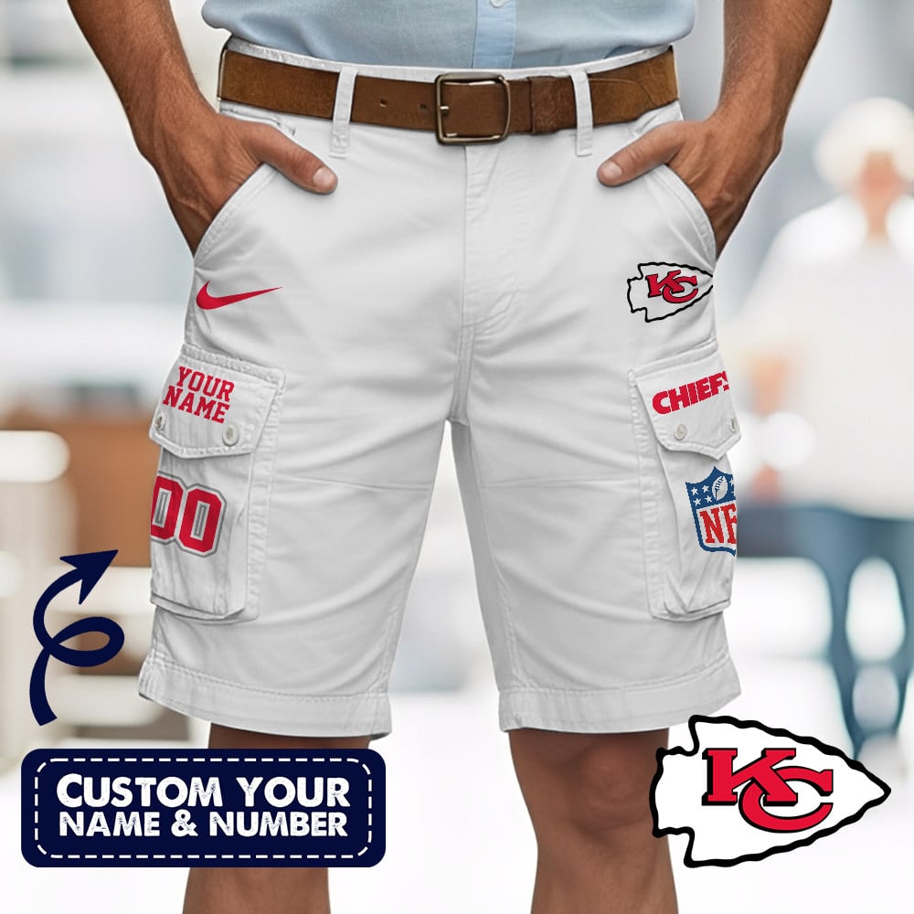 Kansas City Chiefs | Premium NFL Custom Short With Square Pocket