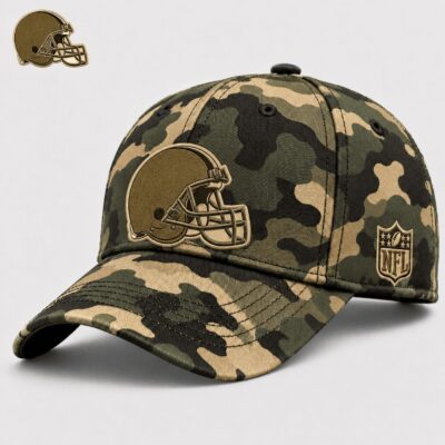 Cleveland Browns | Premium NFL Army Camo Game Day Cap