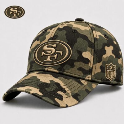 San Francisco 49ers | Premium NFL Army Camo Game Day Cap