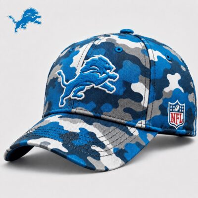 Detroit Lions | Premium NFL Camo Game Day Cap