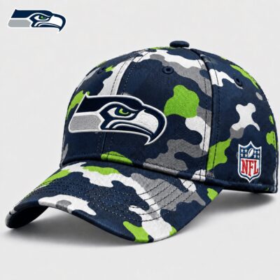 Seattle Seahawks | Premium NFL Camo Game Day Cap