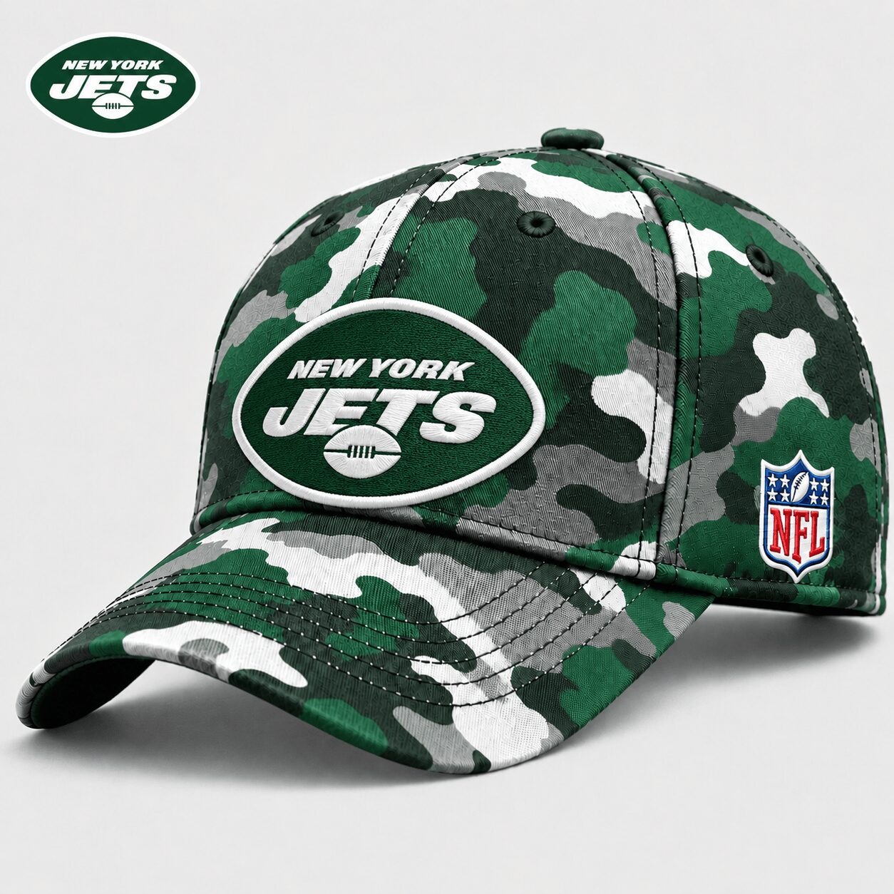 New York Jets | Premium NFL Camo Game Day Cap