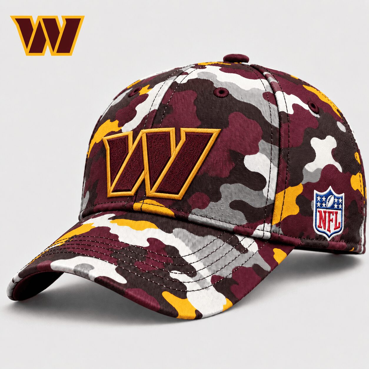 Washington Commanders | Premium NFL Camo Game Day Cap