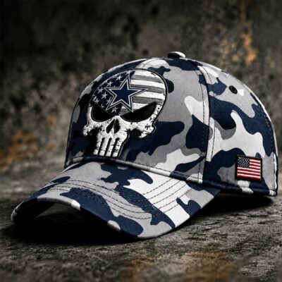 Dallas Cowboys | Premium NFL Skull Camo Classic Cap