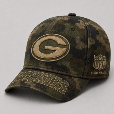 Green Bay Packers | Premium NFL Military Camo Classic Cap
