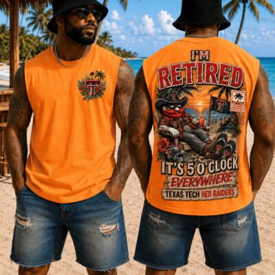 Texas Tech Red Raiders | Premium NCAA Retired In Paradise Tank Top Shirt