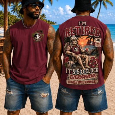 Florida State Seminoles | Premium NCAA Retired In Paradise Tank Top Shirt