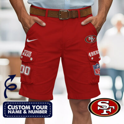 San Francisco 49ers | Premium NFL Custom Short With Square Pocket