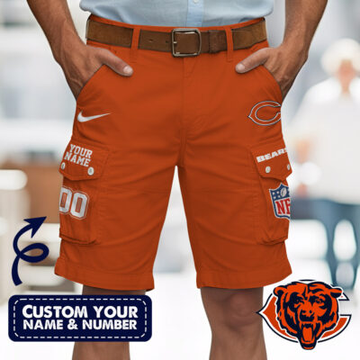 Chicago Bears | Premium NFL Custom Short With Square Pocket
